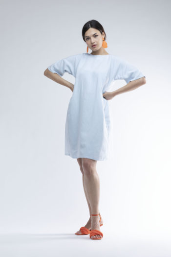 Cecile dress (ski blue)
