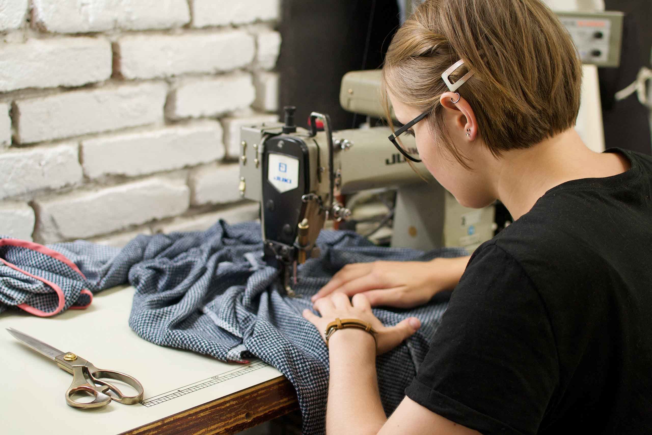 Positive sewing